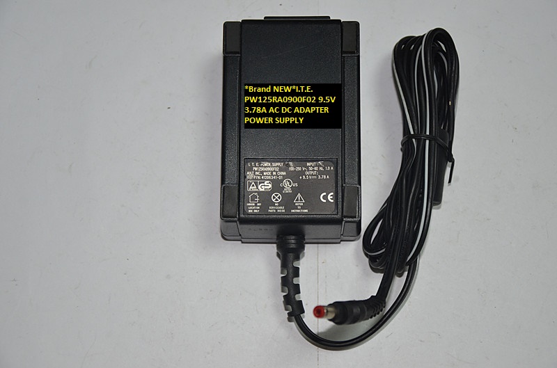 *Brand NEW*I.T.E.AC100-240V AC DC ADAPTER 9.5V 3.78A PW125RA0900F02 POWER SUPPLY